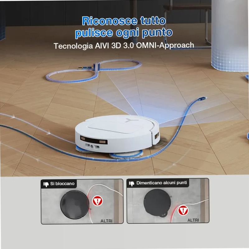 DEEBOT T50 PRO OMNI Gen2 Bianco