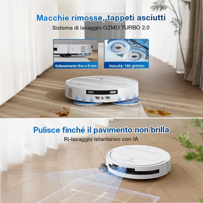DEEBOT T50 PRO OMNI Gen2 Bianco