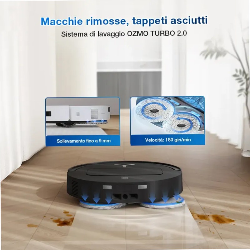 DEEBOT T50 OMNI Gen2 Nero