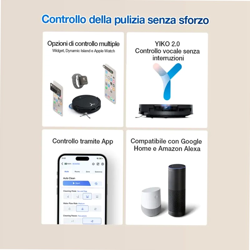 DEEBOT T50 OMNI Gen2 Nero