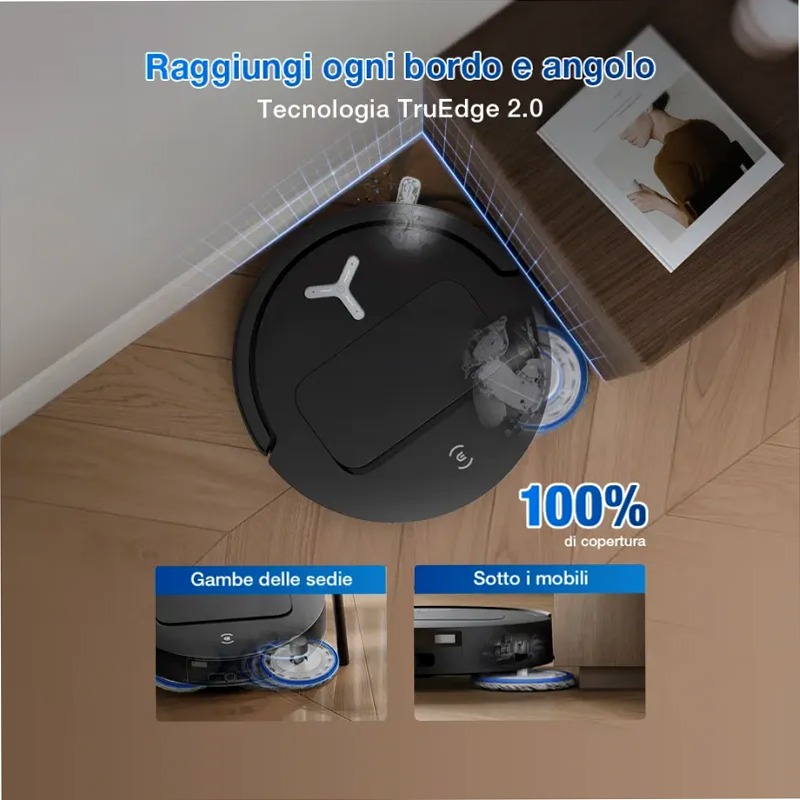 DEEBOT T50 OMNI Gen2 Nero