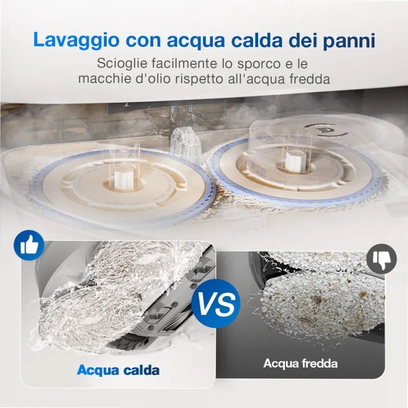 DEEBOT T30 PRO OMNI Argento