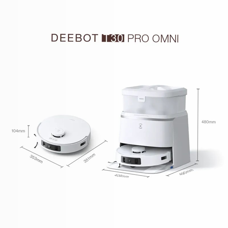 DEEBOT T30 PRO OMNI Argento