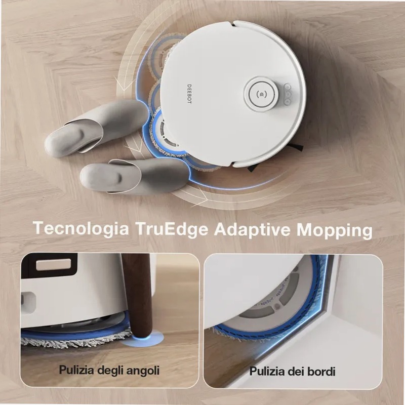 DEEBOT T30S COMBO Bianco 60w