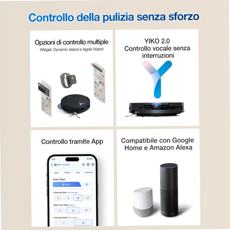 DEEBOT T50 OMNI Nero