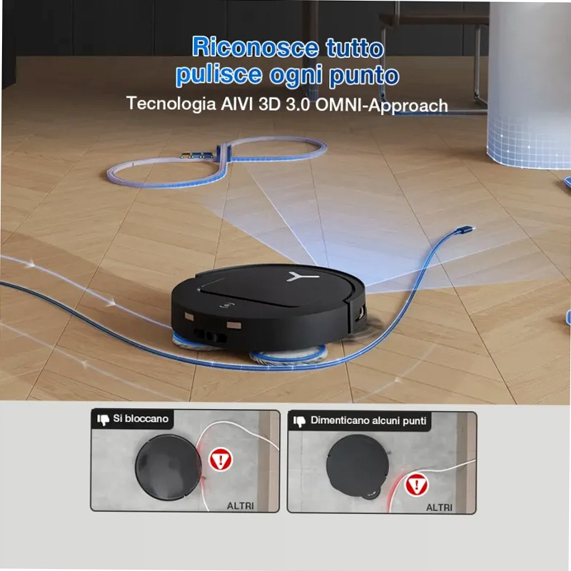 DEEBOT T50 PRO OMNI Gen2 Nero