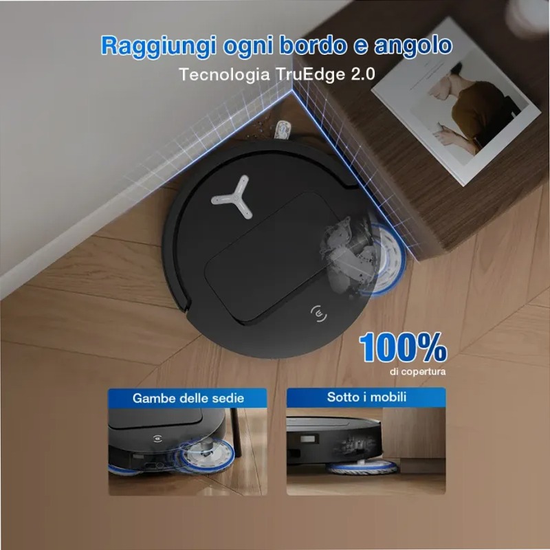 DEEBOT T50 PRO OMNI Gen2 Nero