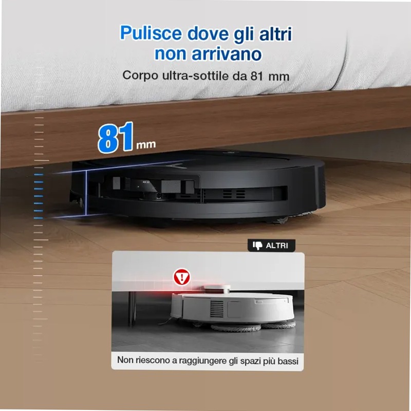 DEEBOT T50 PRO OMNI Gen2 Nero