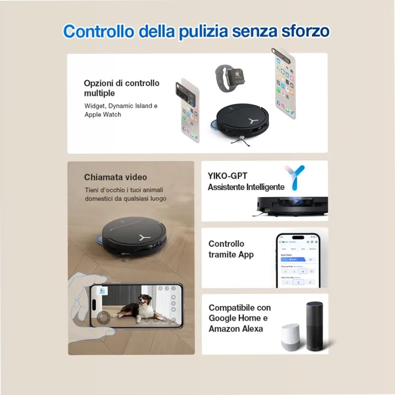 DEEBOT T50 PRO OMNI Gen2 Nero