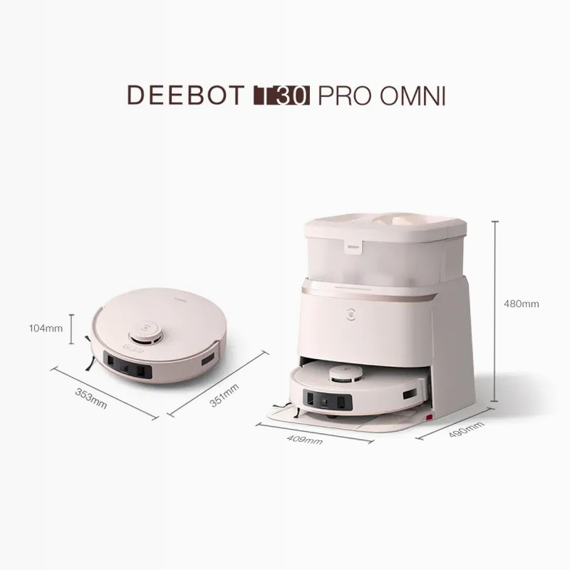 DEEBOT T30 PRO OMNI Rosa