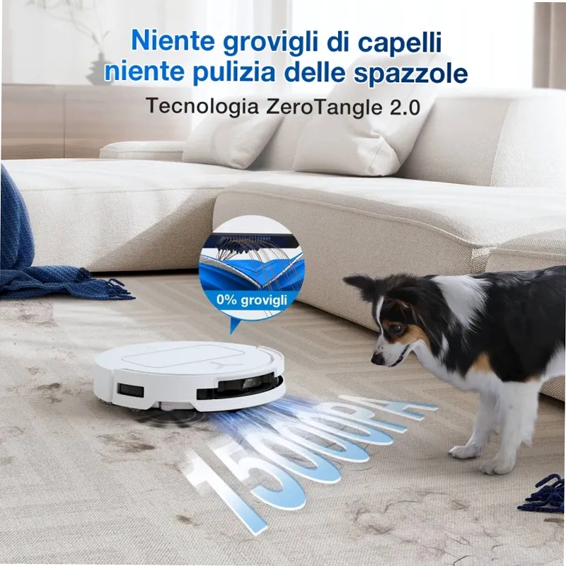 DEEBOT T50 PRO OMNI Bianco 63w