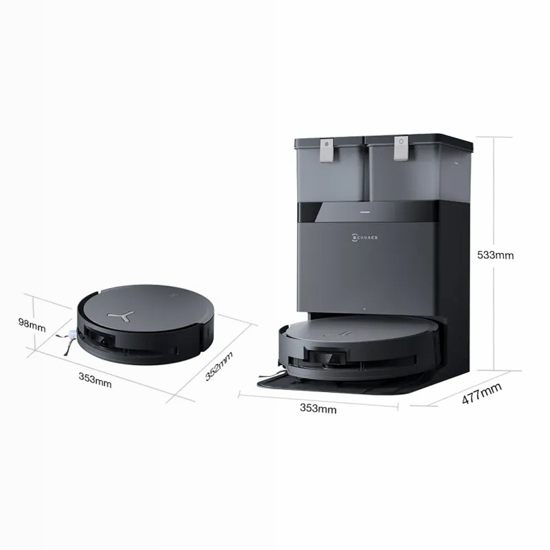 DEEBOT X8 OMNI Nero 63w