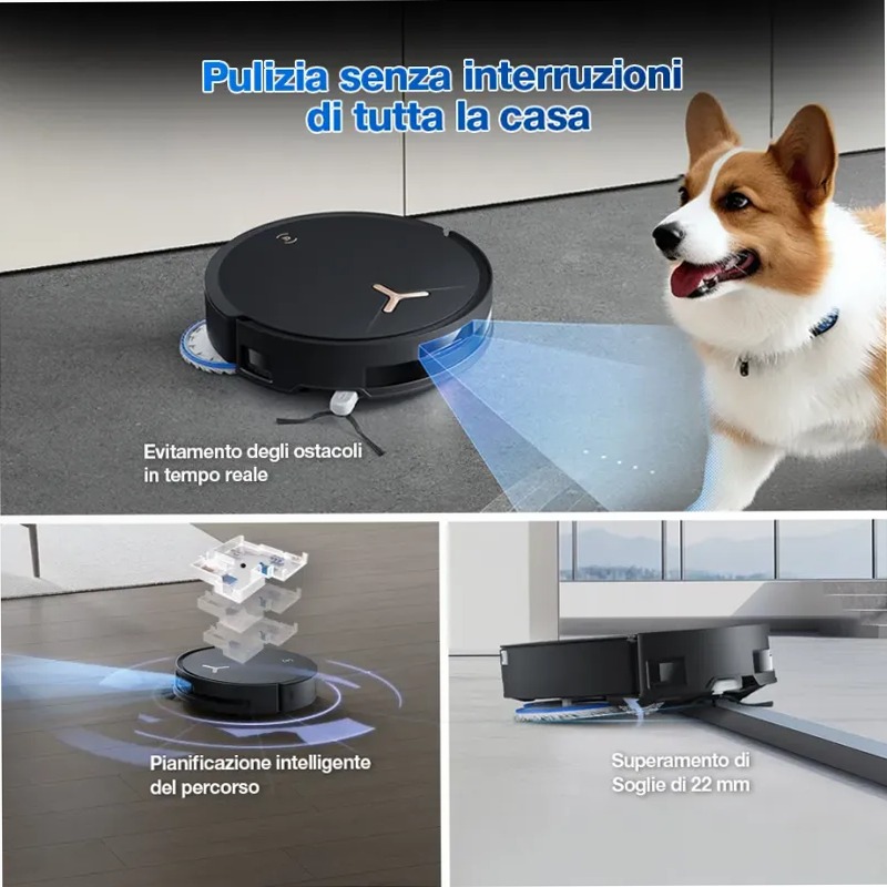 DEEBOT T50 MAX PRO OMNI Gen2 Nero
