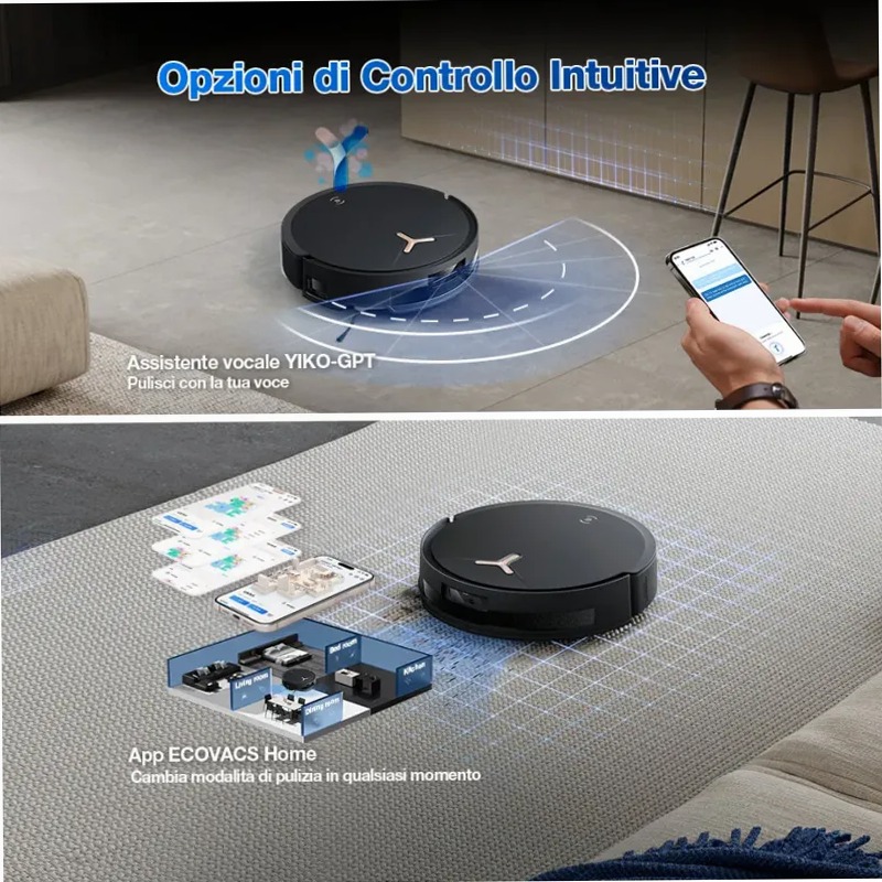 DEEBOT T50 MAX PRO OMNI Gen2 Nero