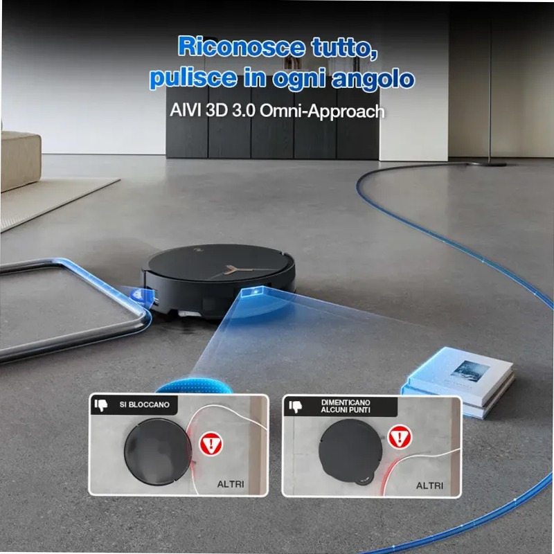 DEEBOT T50 MAX PRO OMNI Gen2 Nero