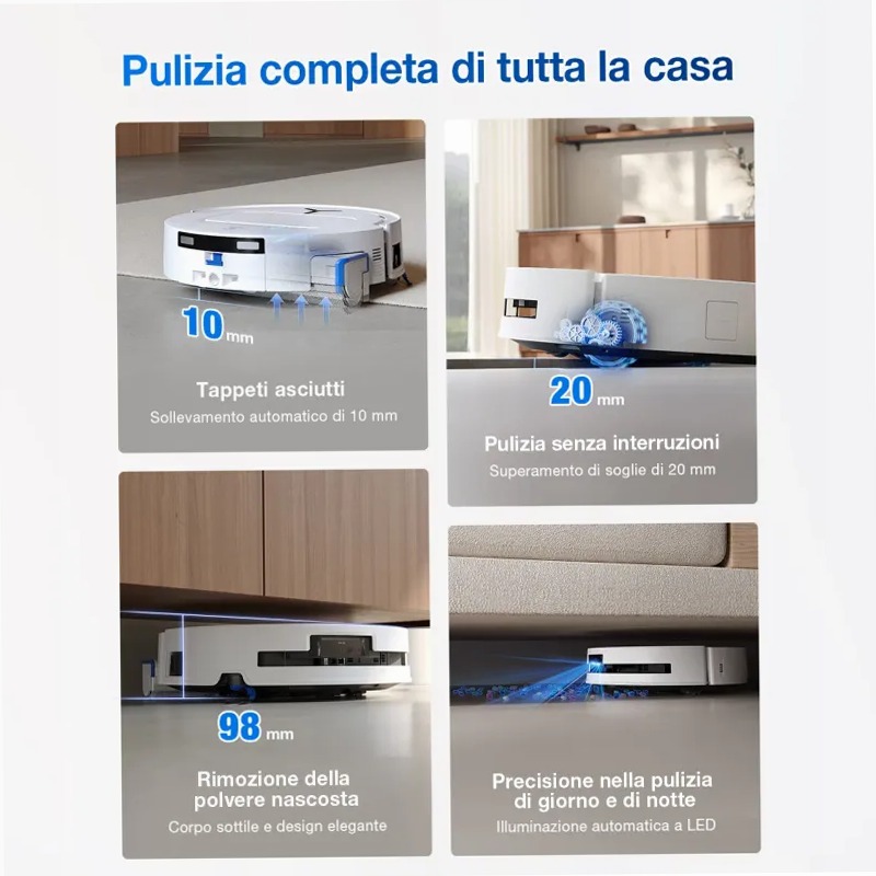 DEEBOT T80 OMNI Bianco