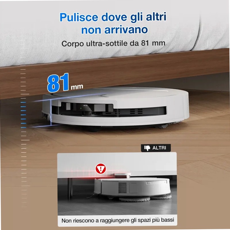 DEEBOT T50 OMNI Bianco
