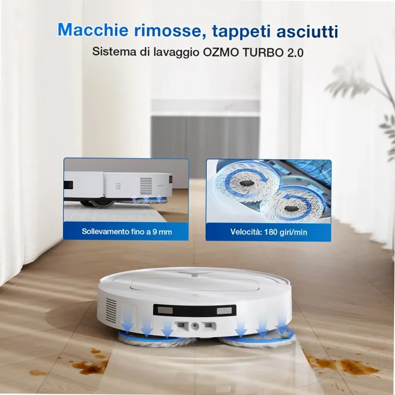DEEBOT T50 OMNI Bianco