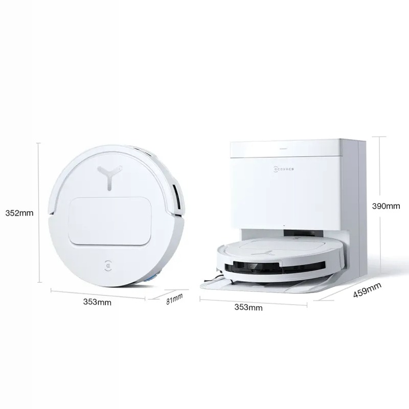 DEEBOT T50 PRO OMNI Bianco (ricarica e scarico automatici)