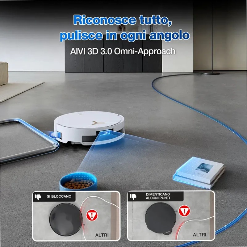 DEEBOT T50 MAX PRO OMNI Bianco
