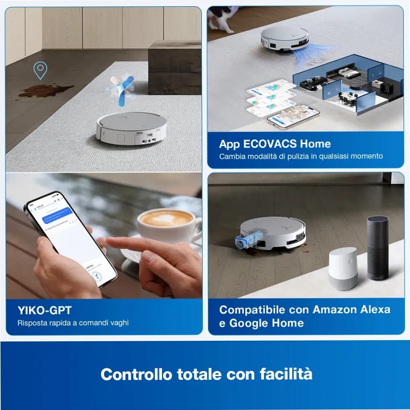 DEEBOT X8 OMNI Bianco