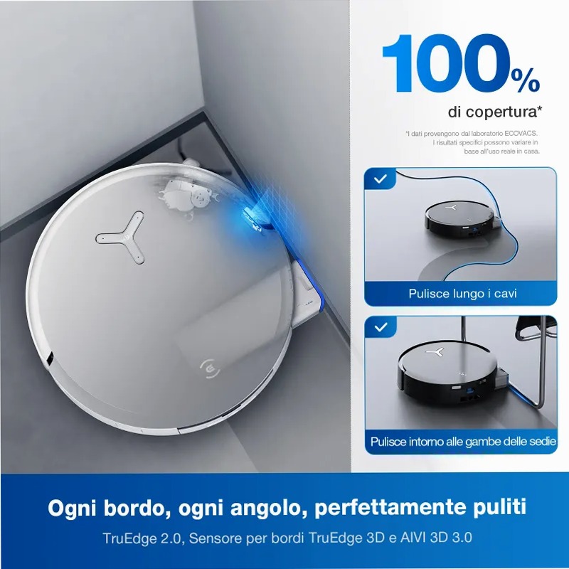 DEEBOT X8 OMNI Bianco