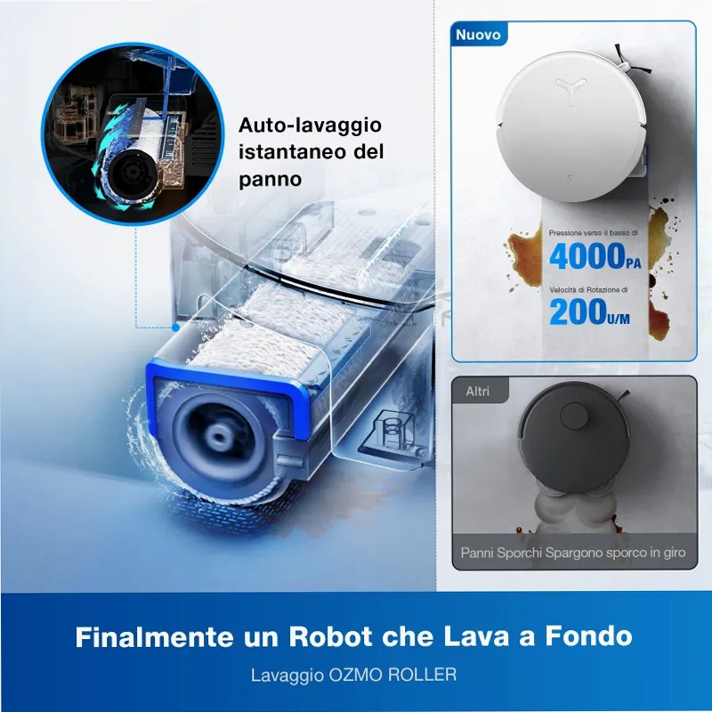 DEEBOT X8 OMNI Bianco
