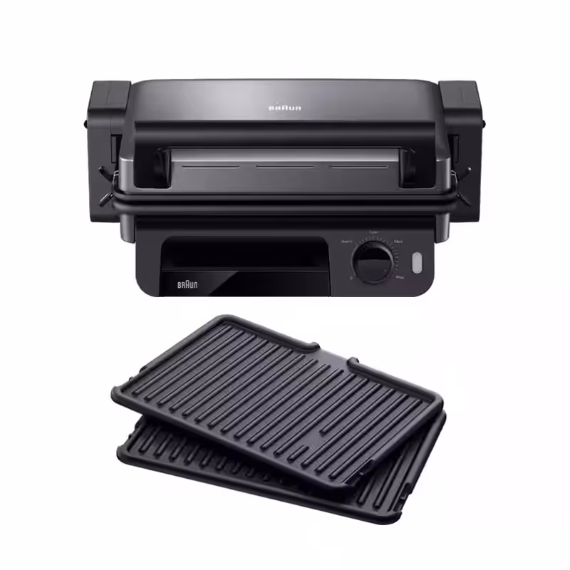 Griglia a contatto MultiGrill 5 CG 5010 Nero/Acciaio inox