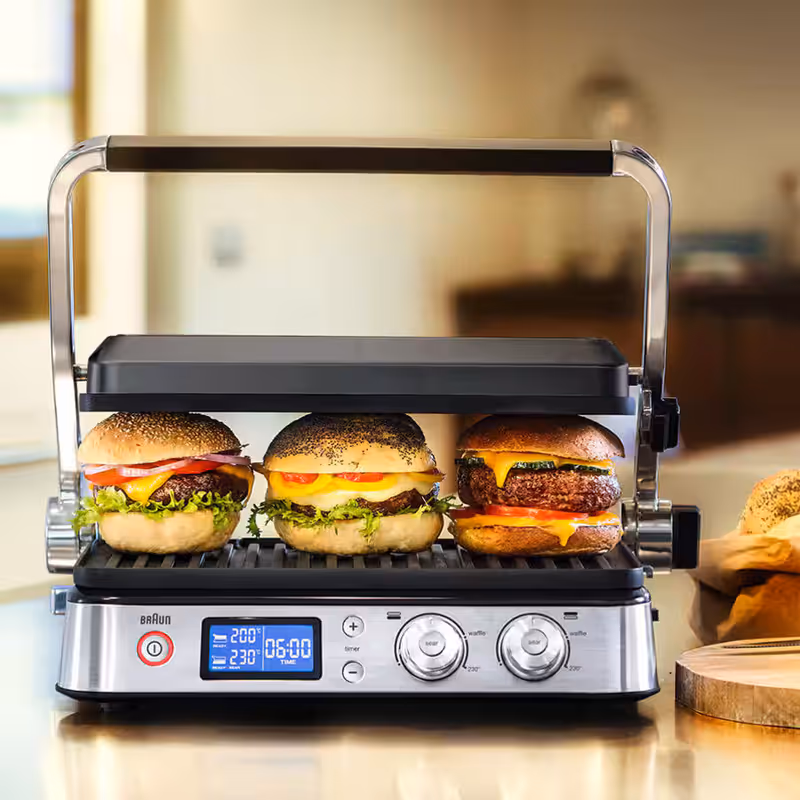 MultiGrill 9 CG 9040 - Griglia per cucina multifunzione