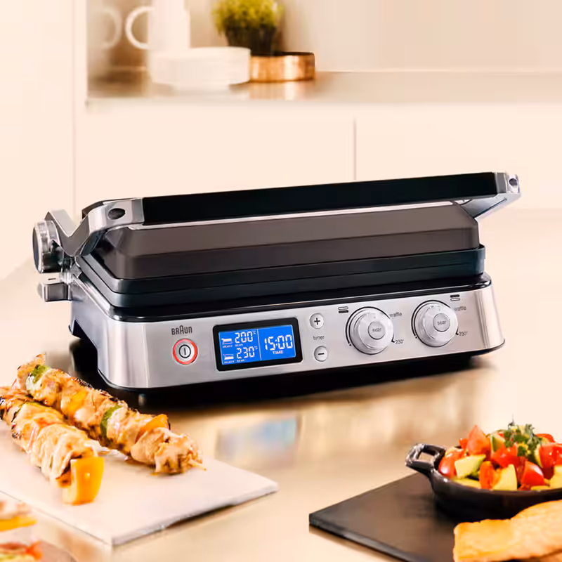 MultiGrill 9 CG 9040 - Griglia per cucina multifunzione