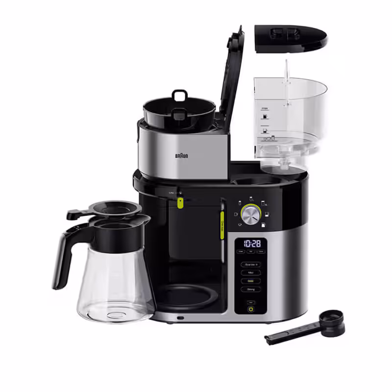 Macchina da caffè MultiServe KF 9050 nera Acciaio