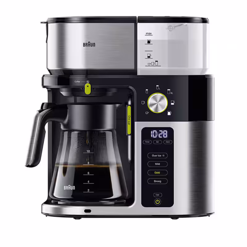 Macchina da caffè MultiServe KF 9050 nera Acciaio