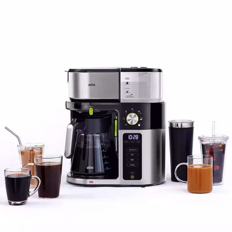 Macchina da caffè MultiServe KF 9050 nera Acciaio