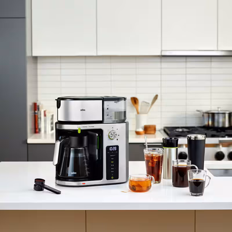 Macchina da caffè MultiServe KF 9050 nera Acciaio