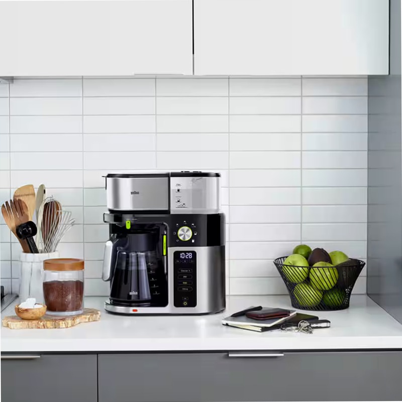 Macchina da caffè MultiServe KF 9050 nera Acciaio