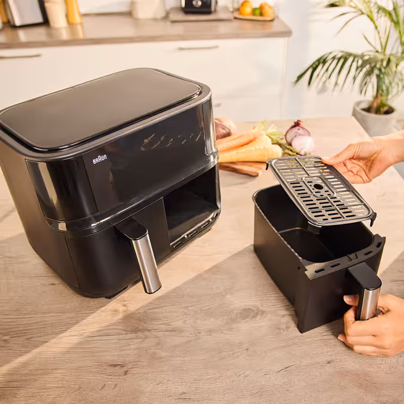 Friggitrice ad Aria TwinCook 3 TD 3030 Nero