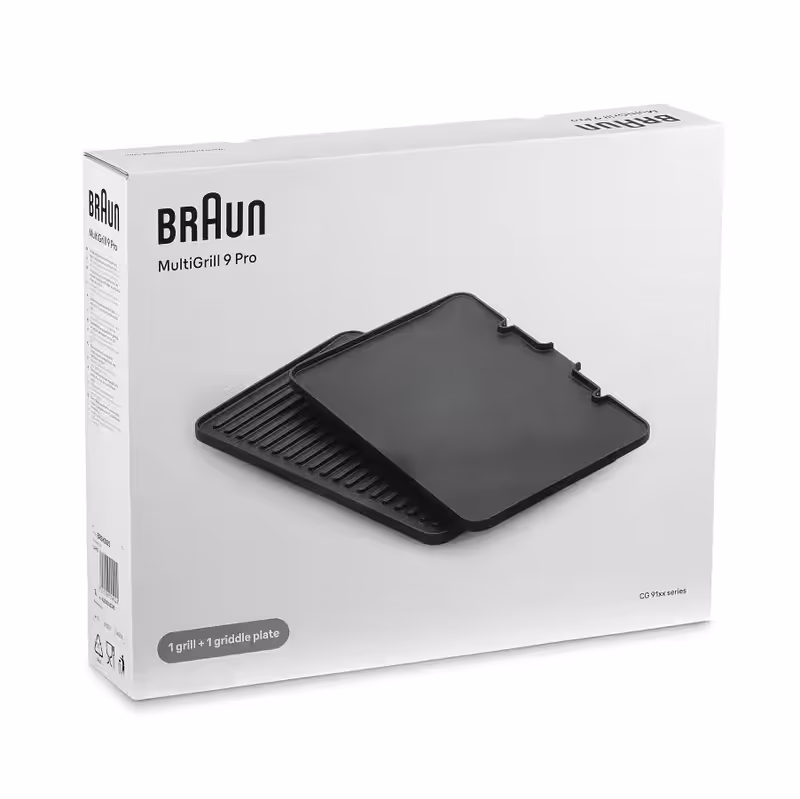 Set di Griglie + Bistecchiere per MultiGrill 9 Pro