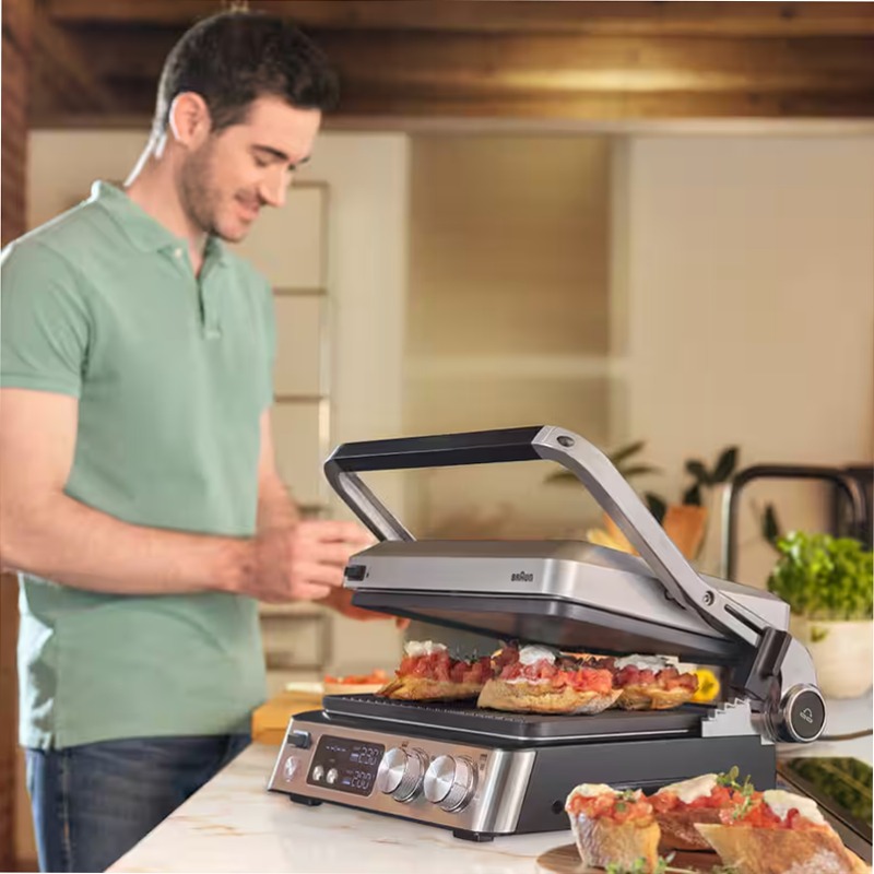 Griglia MultiGrill 7 CG 7044 - Acciaio Inox