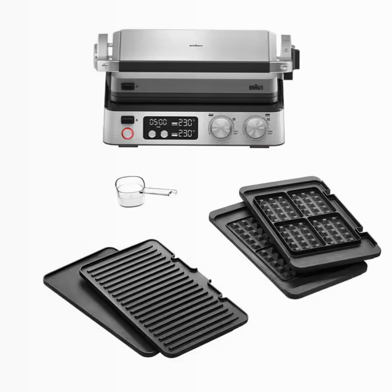 Griglia MultiGrill 7 CG 7044 - Acciaio Inox