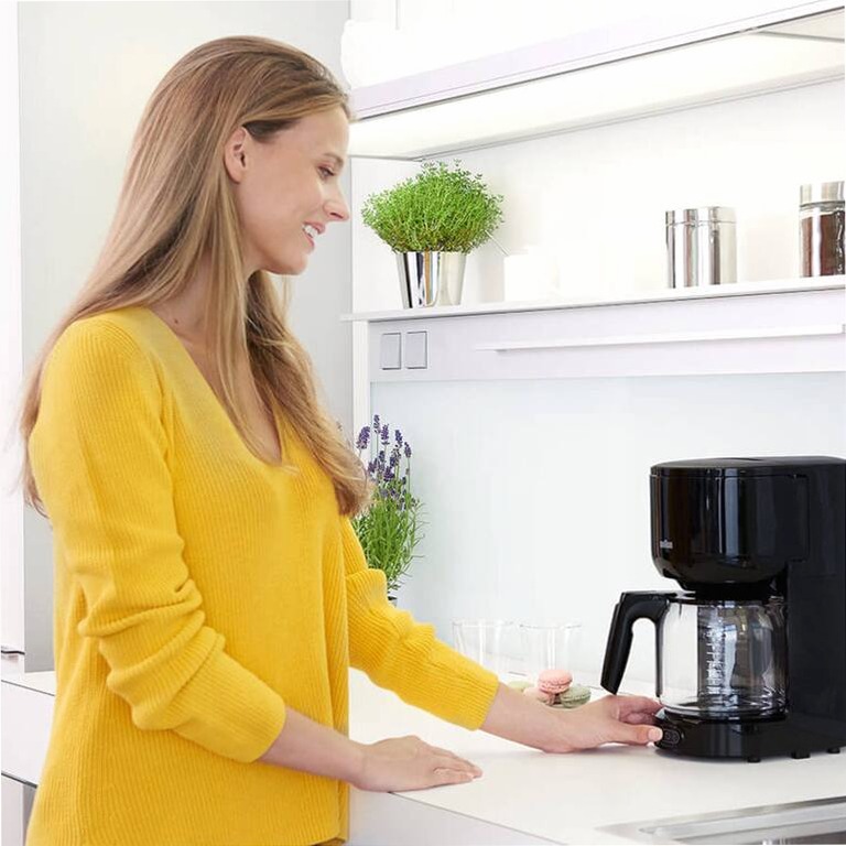 Macchina da caffè PurEase KF 3120 nera Nero