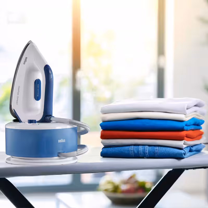 CareStyle Compact Steam Generator Iron IS 2143 White/Blue Blu 2400w vapore