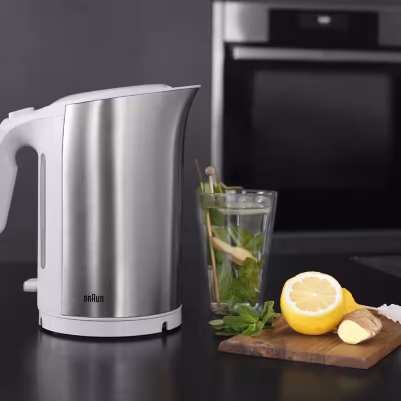 IDCollection Water Kettle WK 5100 White Acciaio 1.7lt