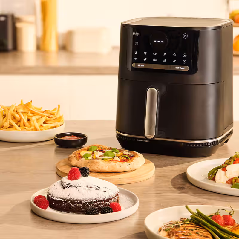 Friggitrice ad Aria MultiFry 5 2 in 1 HF 5050 Nero