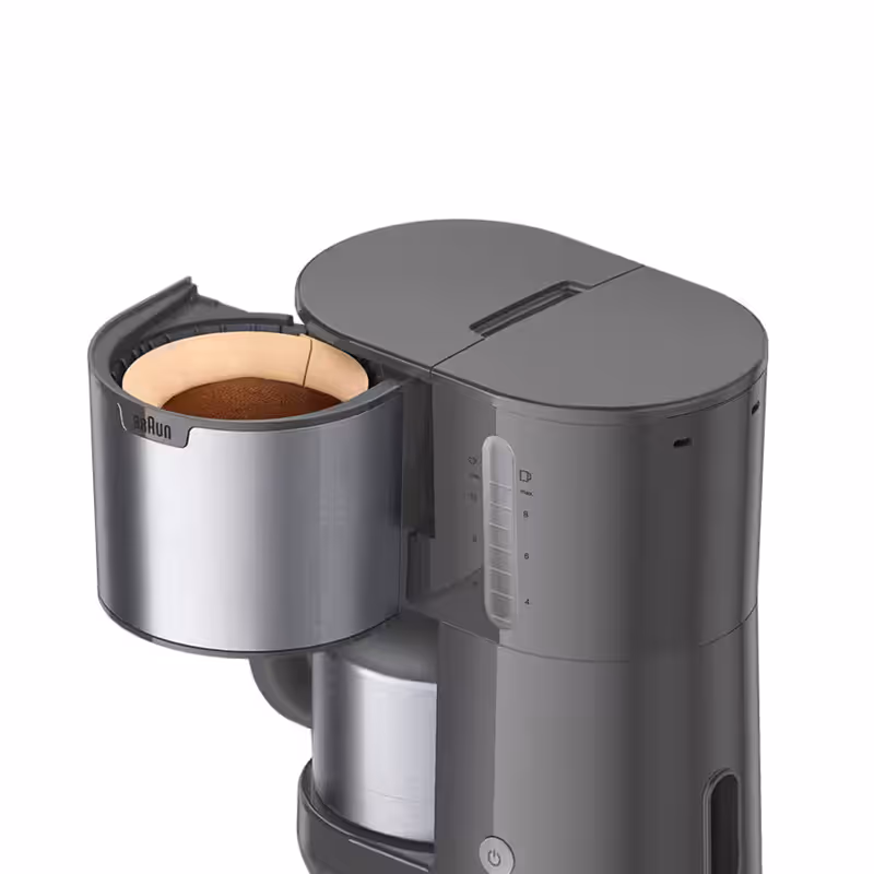 PurShine Coffee Maker KF 1505 Grey Grigio 1.2lt