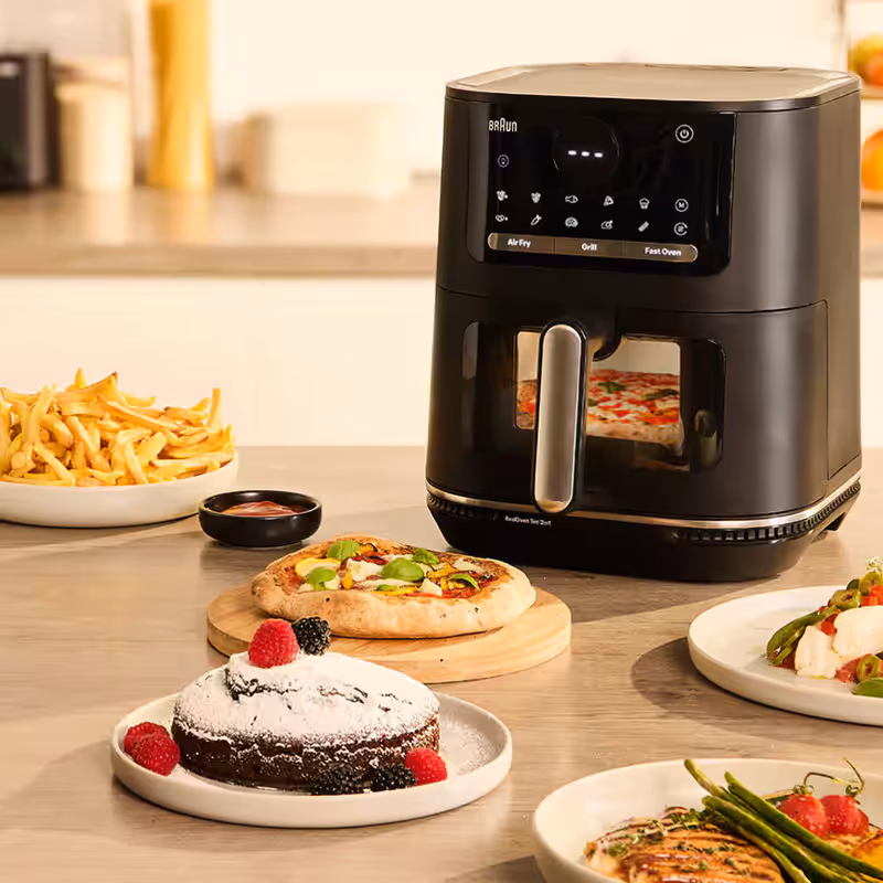 Friggitrice ad Aria MultiFry 5 3 in 1 HF 5075l Nero