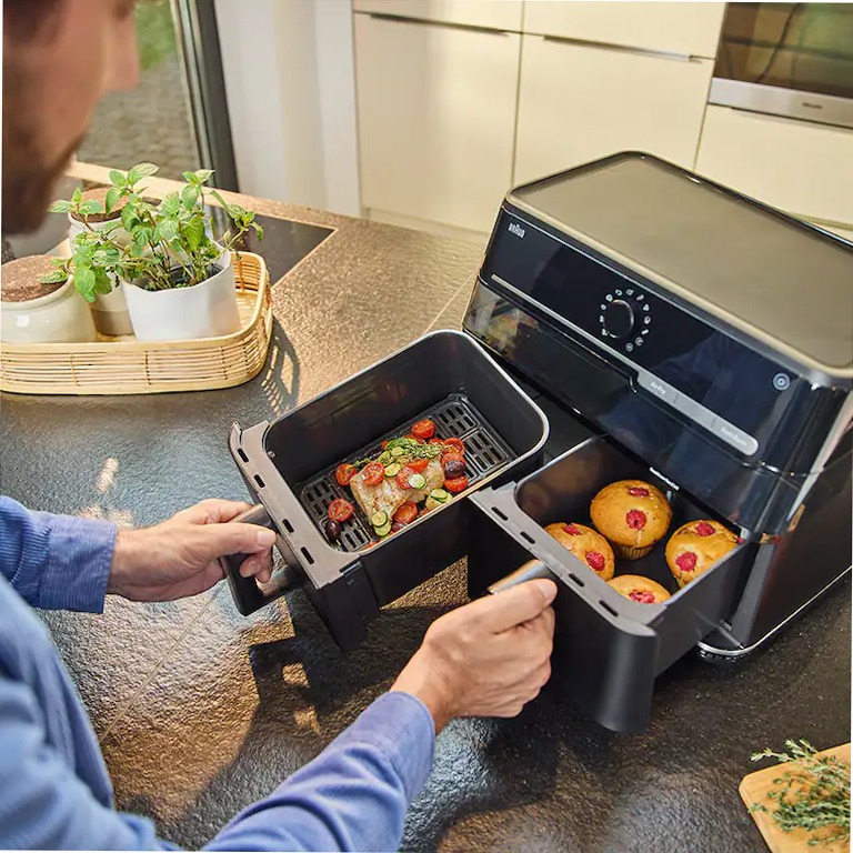 Friggitrice ad Aria TwinCook 5 TD 5053I Nero
