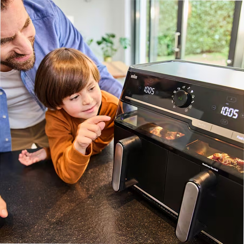 Friggitrice ad Aria TwinCook 5 TD 5053I Nero