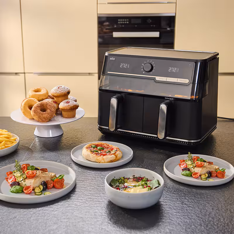 Friggitrice ad Aria TwinCook 5 TD 5053I Nero