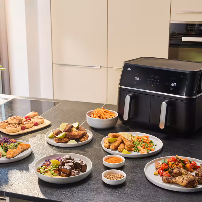 Friggitrice ad Aria TwinCook 5 TD 5030I nero