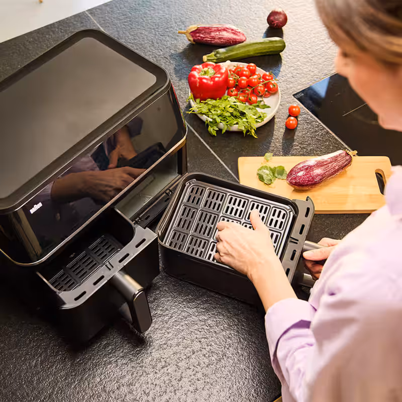 Friggitrice ad Aria TwinCook 5 TD 5030I nero